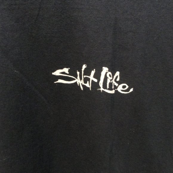 Salt Life Eat Sleep Fish Flag  est 03 T~EUC~Fishing life - Picture 4 of 4